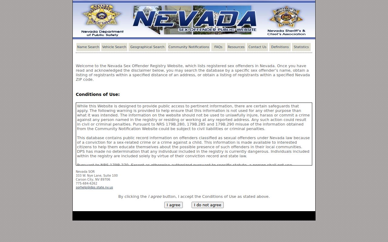 Humboldt County sex offender geographical and radius search