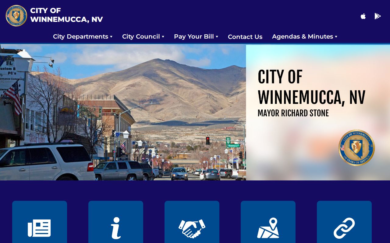 Winnemucca criminal record check and city government offices